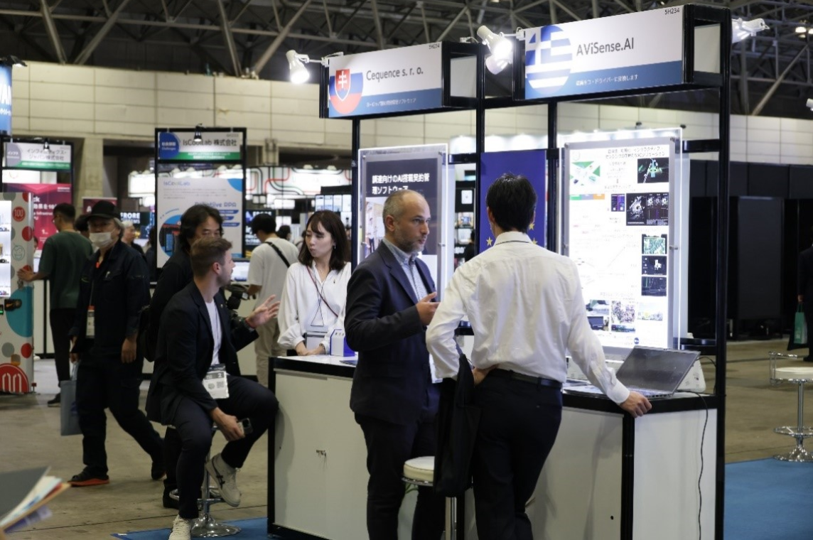 AVISense demo vehicle at EUCAD 2025