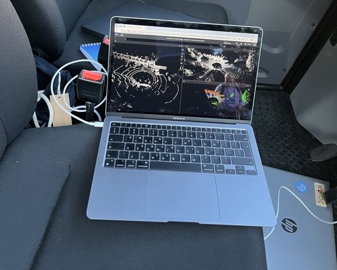 AviSense demo vehicle at EUCAD 2025